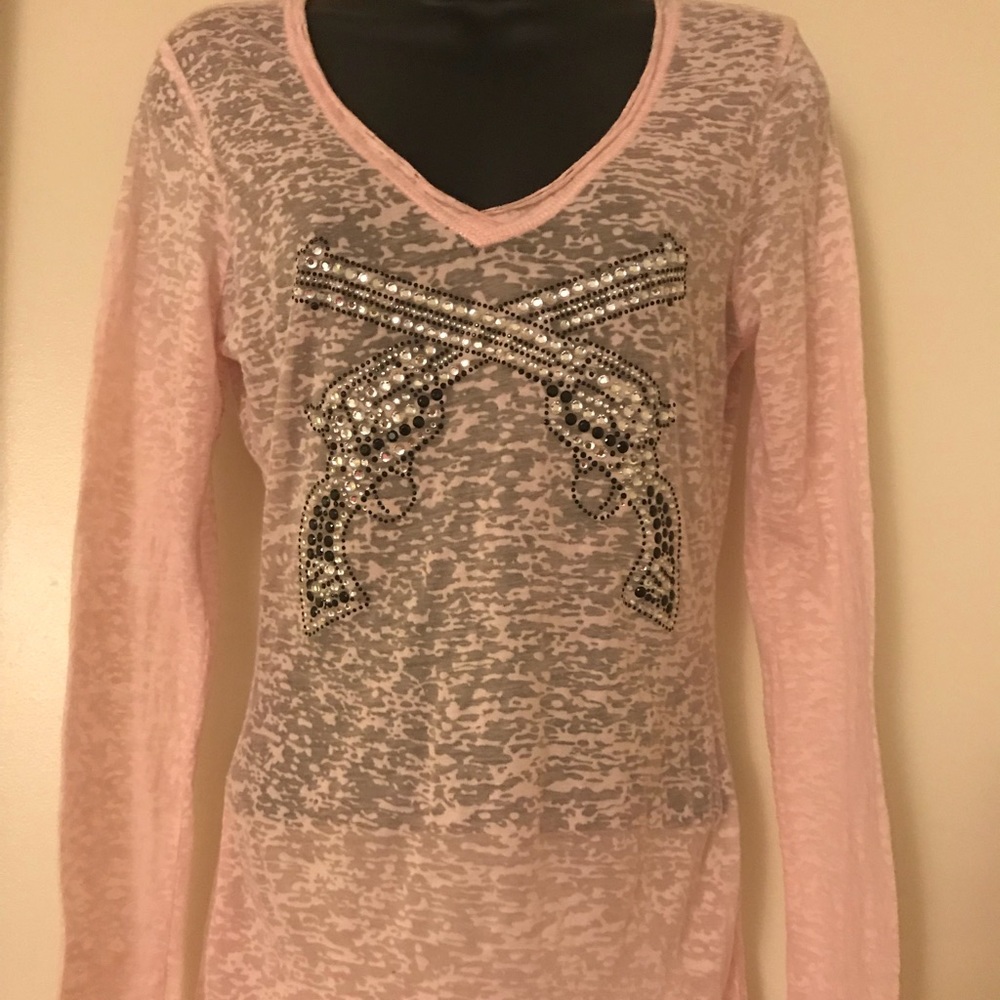 Rhinestone Cowgirl Double Revolver Blush Too